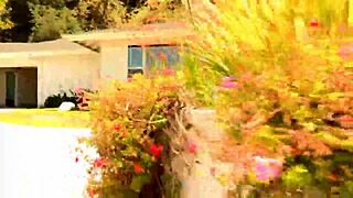 Brett Rossi And Celeste Star Relax By The Pool