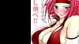 Kallen Stadtfeld hentai compilation from Code Geass is insanely hot!