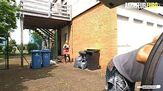 Mature slut goes wild on young cock, loving every second!