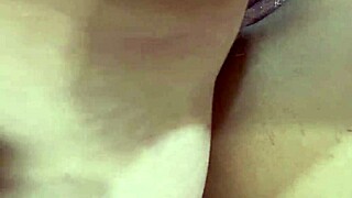 Teen Brunette Gets Hardcore Fucking with Tits Exposed