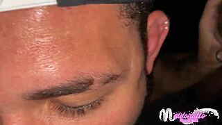 mischief between guys in dark room booth gay sex revealing many pleasures