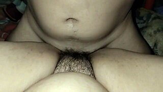 Mature amateur enjoys deep cock thrusts