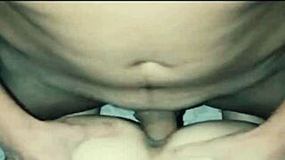 Anal sex with an MILF in a live porn show