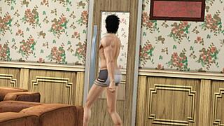 Watch that monster cock stretch my big ass in hardcore gay action!