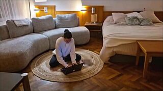 Pipe Et Sodo With Brunette Blowjob Cum Swallow