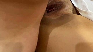 Teen Brunette Gets Hardcore Fucking with Tits Exposed