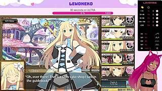 Yo, Vtuber LewdNeko is getting wild with Evenicle toys in part 17, spanking included!