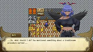 Lethargic angel finally earns those sexual credits with bondage and fingering part 4 😏