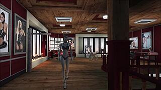 Fallout 4 Features Brunette Mistress In Latex Fetish And BDSM Fashion