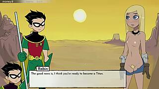 18titans part 8 with black anime parody.