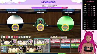 Yo, Vtuber LewdNeko is getting wild with Evenicle toys in part 17, spanking included!