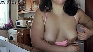 Neighbor asks for milk, then bends me over for a creampie.