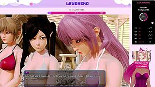 LewdNeko Enjoys Big Tits And Ass In Harem Hotel Part 27.