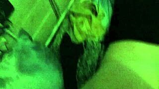 hot redhead in doggystyle pose at home