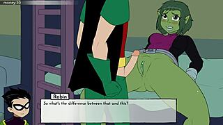 18titans part 8 with black anime parody.