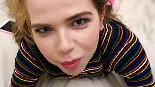 this kinky stepsis alina west swallows cumshot