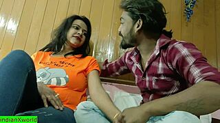 Indian hot girl gets wild fucking before marriage in steamy session