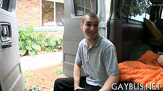 This non-professional homosexual sex is raw and real