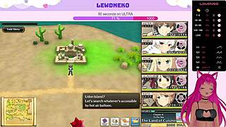 Yo, Vtuber LewdNeko is getting wild with Evenicle toys in part 17, spanking included!