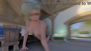 mercy's huge crossdressing hentai outgrows spawn!