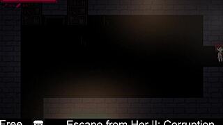Corruption in escape from her ii
