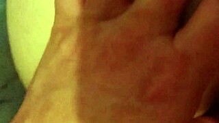 hot redhead in doggystyle pose at home