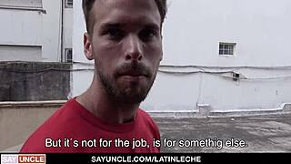 so this latina renovator thought she was just doing some work, but ended up sucking cock as an extra service in a group homemade scene