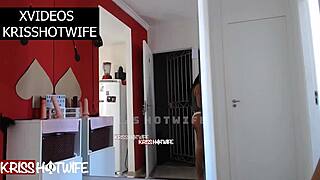 Wife in See-Through Outfit Teases Delivery Guy, Big Ass Fetish Compilation