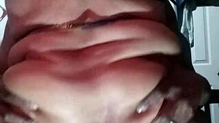 angelg and kuzz, lil red is riding monster cock