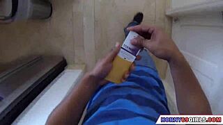 Seducing a Cute Young Girl with Small 18+ Tits in Bikini Outdoors