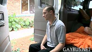 This non-professional homosexual sex is raw and real