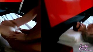 Barbie Anderson Shemale Seduces TV Technician for Hard Ass Fucking