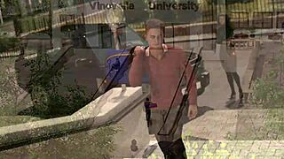 Taboo Secrets Unfold at University in Wild 3D Cartoon
