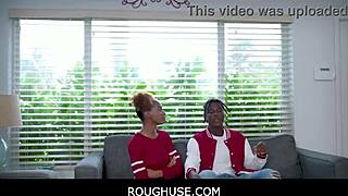 Rough Freeuse with Black Teen Stepsister James Cameron and Nicky Rebel