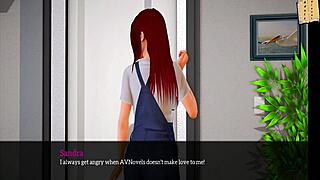 Redhead MILF in animated family episode