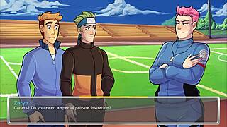 tracer gives us head in this uncensored anime parody game academy34