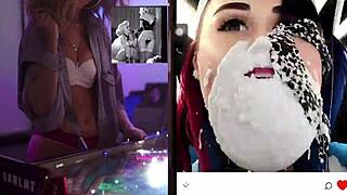 pinball fetish action with manic sabrina 😈