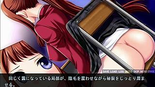 Ever seen Marie from Roshutsukyou Densetsu tease herself outdoors in wild hentai action?