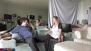 Stepsister Solves Stepbrother's Virginity Issue Fast