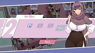 Tsundere Milf Boss Teases with Massive Tits in Hentai Game Ep 6