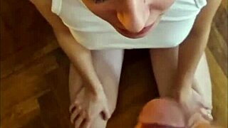 Pipe Et Sodo With Brunette Blowjob Cum Swallow