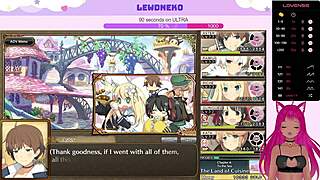 Yo, Vtuber LewdNeko is getting wild with Evenicle toys in part 17, spanking included!