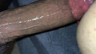 Anal sex with a white ass