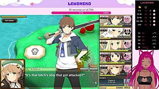 Yo, Vtuber LewdNeko is getting wild with Evenicle toys in part 17, spanking included!