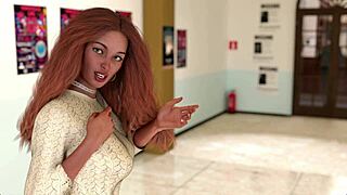 Taboo Secrets Unfold at University in Wild 3D Cartoon