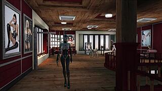 Fallout 4 Features Brunette Mistress In Latex Fetish And BDSM Fashion
