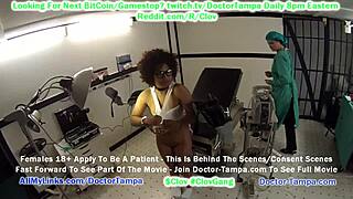 Latina teen gets humiliated and examined at doctor's office