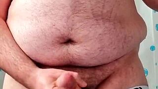 chubby guy dildo and cumming compilation with gay toys