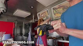 scarlett jones, do you flash tits for customers?