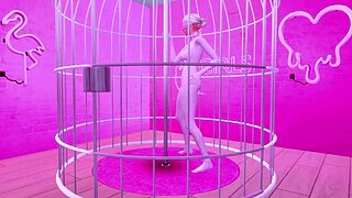 Husband's friend and futanari mistress cheat with wife